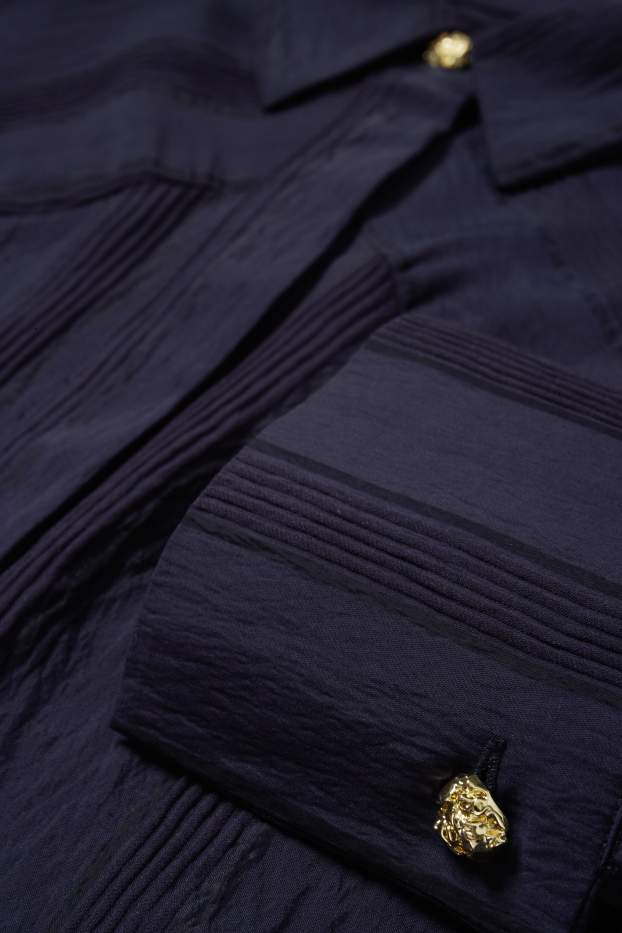 Women - Blouse - dark blue