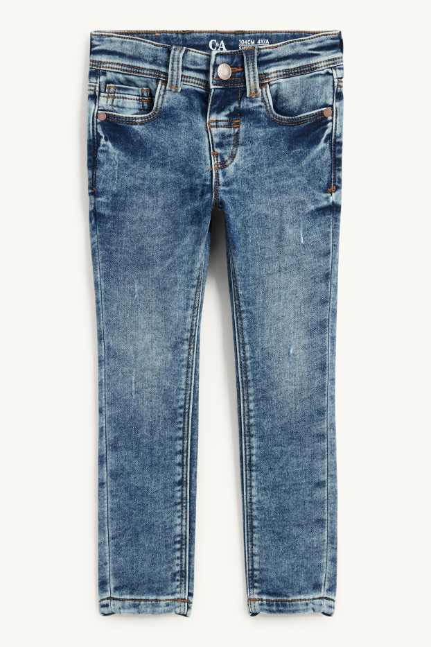 Children Boys - Skinny jeans - denim-dark blue
