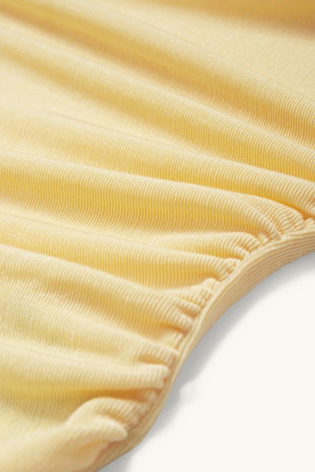 Donna - Maglia a maniche lunghe - giallo