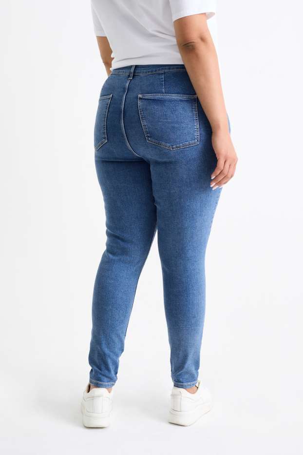 Dona - Jegging jeans - high waist - texà blau