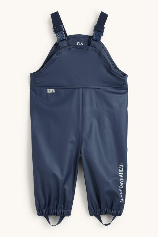Baby Buben - Baby-Regenhose - wasserdicht - dunkelblau