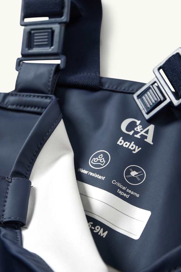 Baby Buben - Baby-Regenhose - wasserdicht - dunkelblau