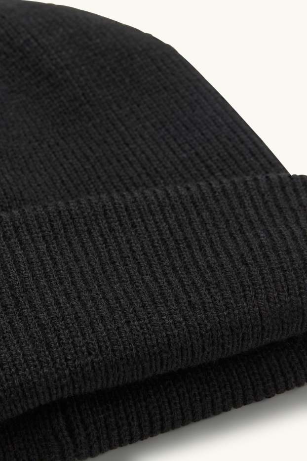Men - Beanie - black