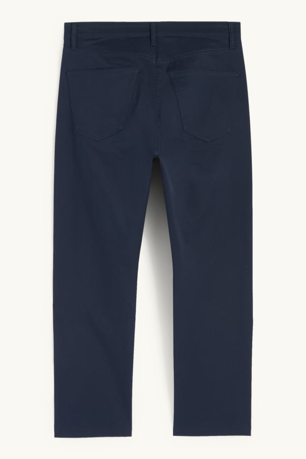 Heren - Broek - regular fit - donkerblauw