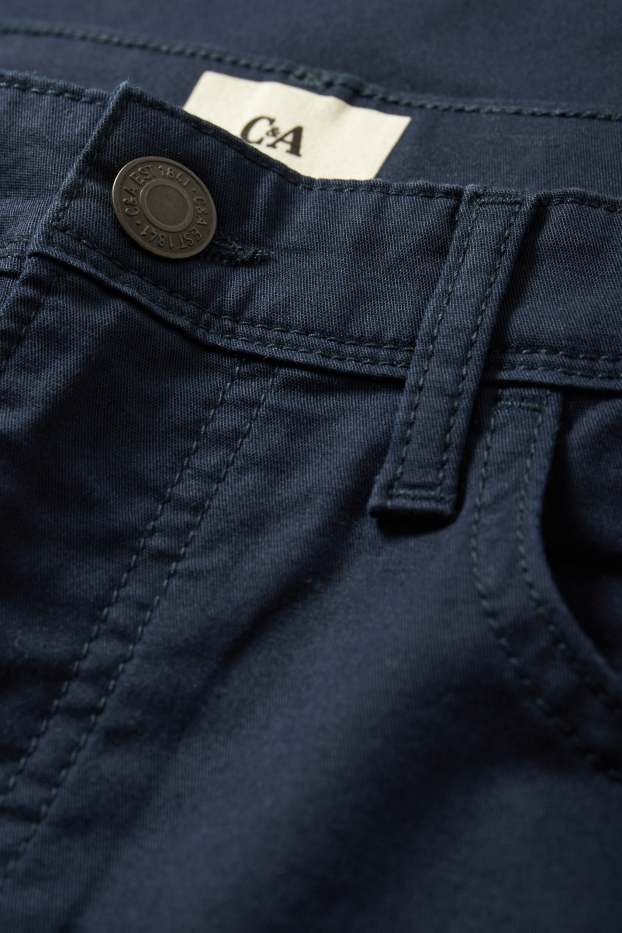 Heren - Broek - regular fit - donkerblauw