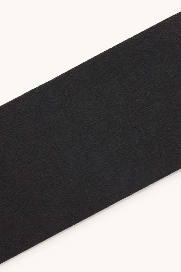 Donna - Collant fini - LYCRA® - 20 DEN - nero