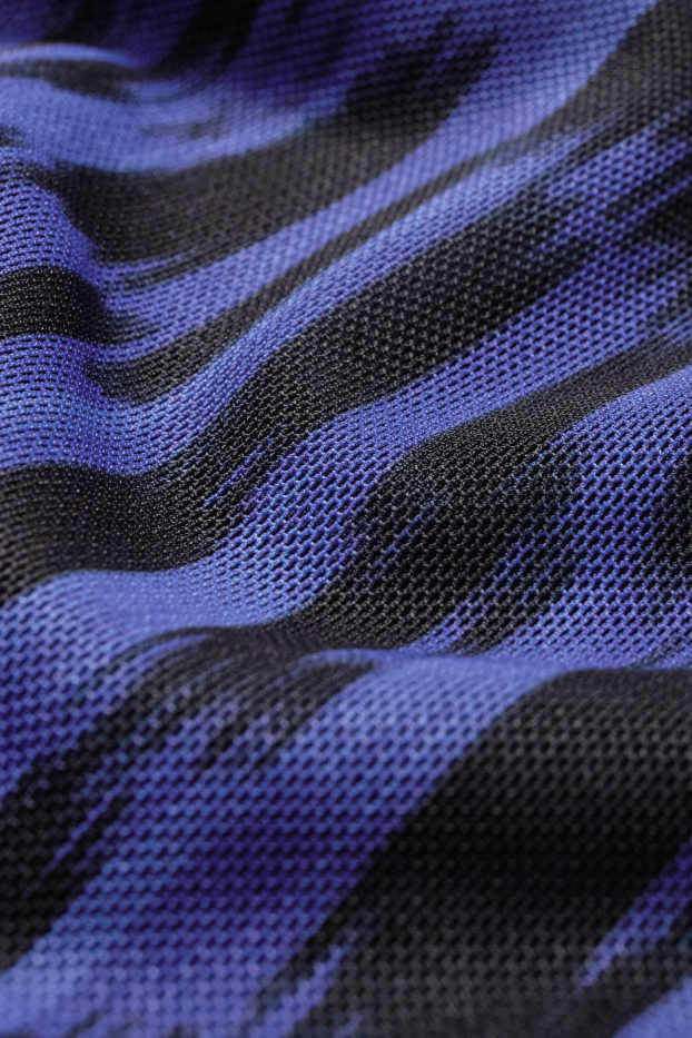 Women - Long sleeve top - patterned - purple