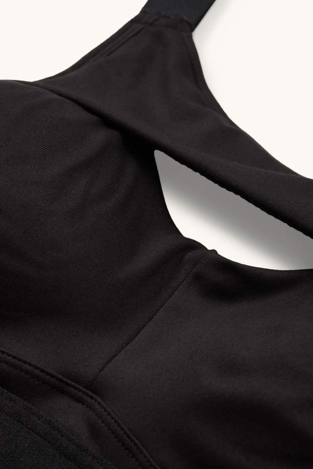 Damen - Funktions-BH - 4 Way Stretch - schwarz