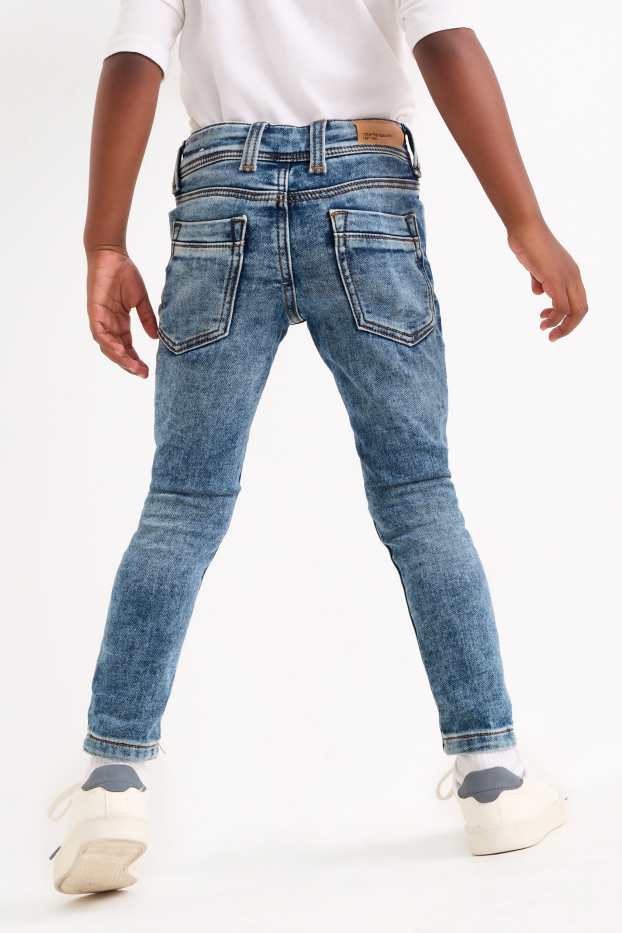 Children Boys - Skinny jeans - denim-dark blue