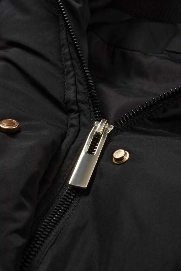 Women - Quilted jacket - black