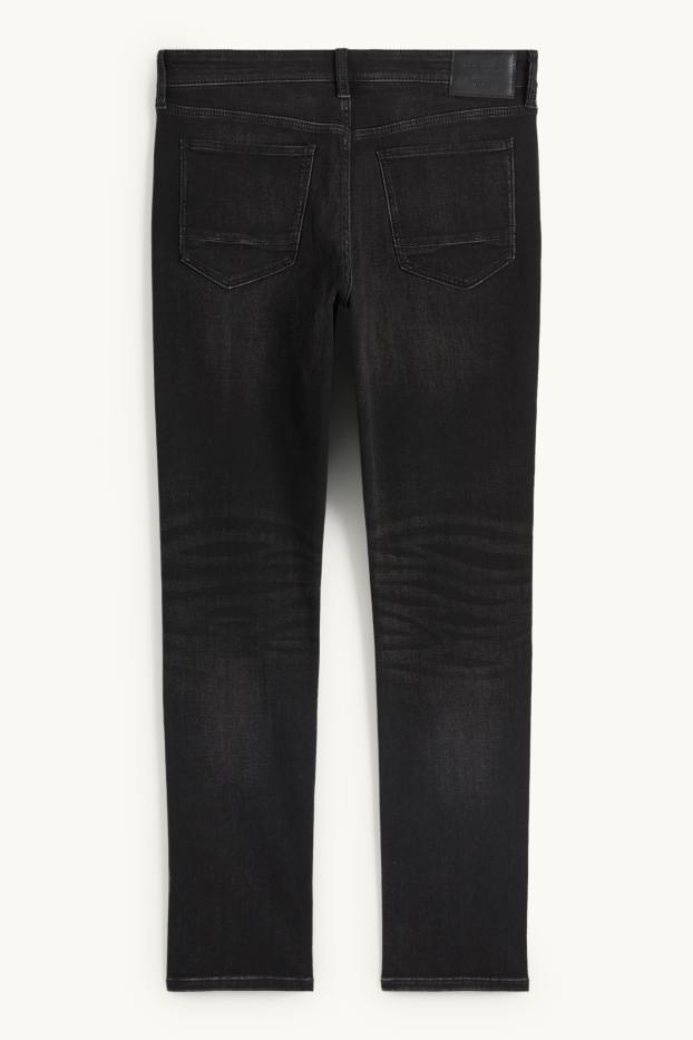 Hommes - Slim jean - Flex jog denim - noir