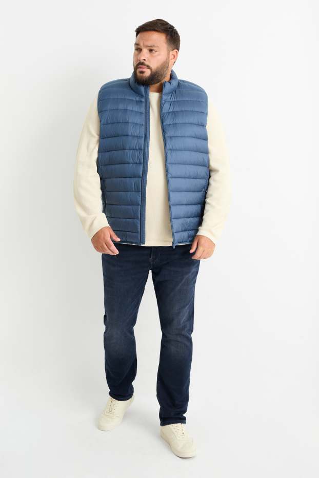 Men - Slim jeans - Flex jog denim - LYCRA® - denim-dark blue