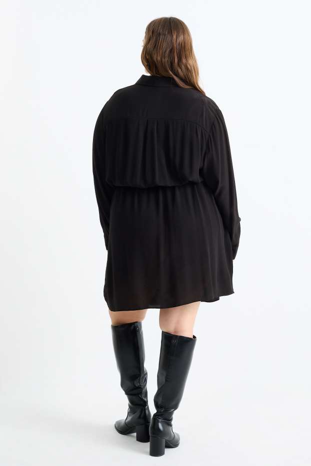 Dona - Vestit camiser - negre