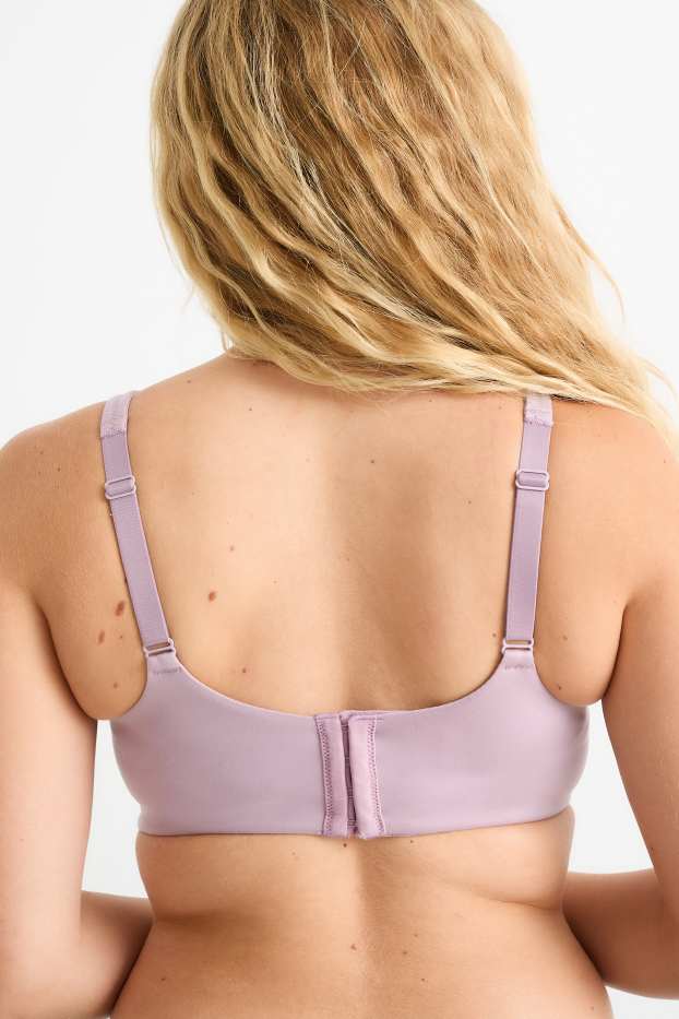 Donna - Reggiseno post operatorio senza ferretti - viola chiaro