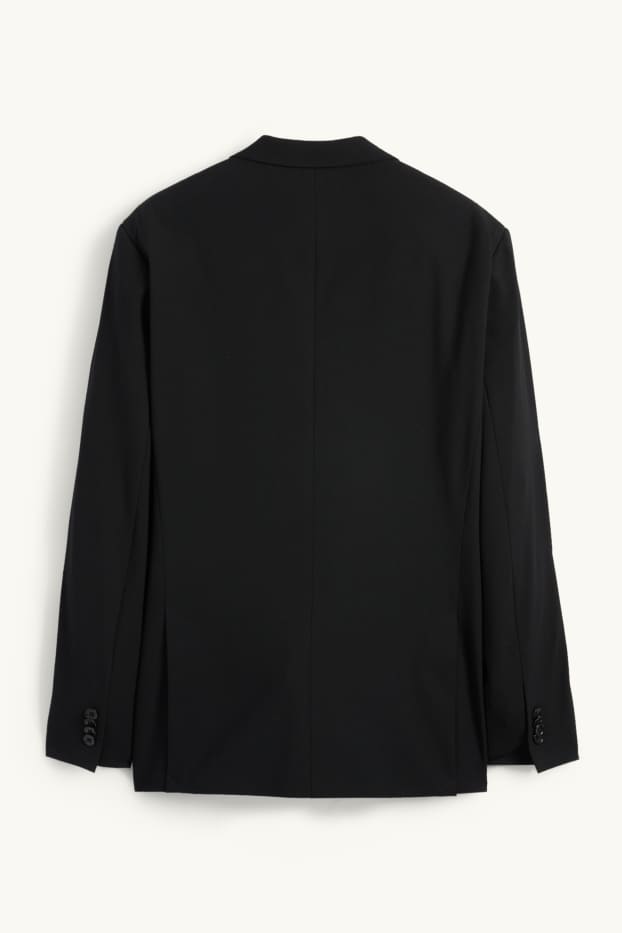 Herren - Baukasten-Sakko - Regular Fit - Flex - LYCRA® - Mix & Match - schwarz