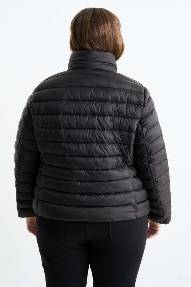 Damen - Steppjacke - schwarz