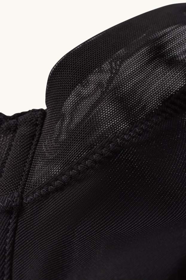 Femei - Sutien minimizer cu armătură - negru