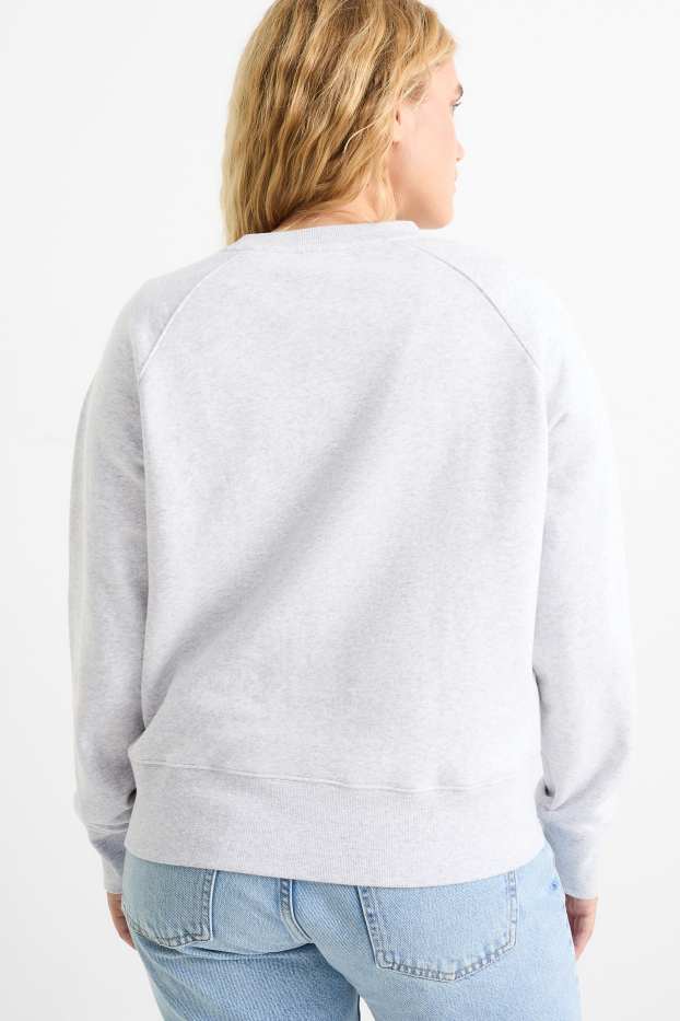 Donna - Felpa basic - grigio chiaro