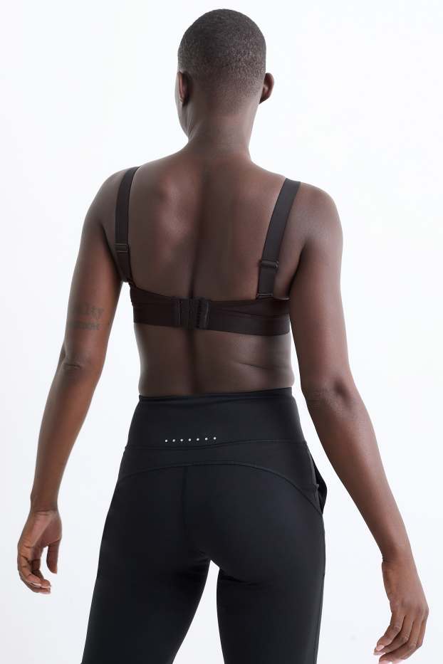 Damen - Funktions-BH - 4 Way Stretch - schwarz