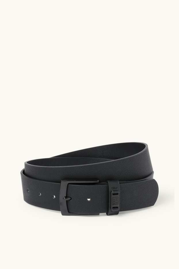 Hommes - Ceinture - synthétique - noir