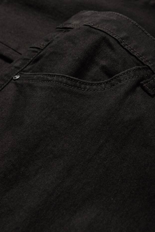 Dona - Slim jeans - mid waist  - negre