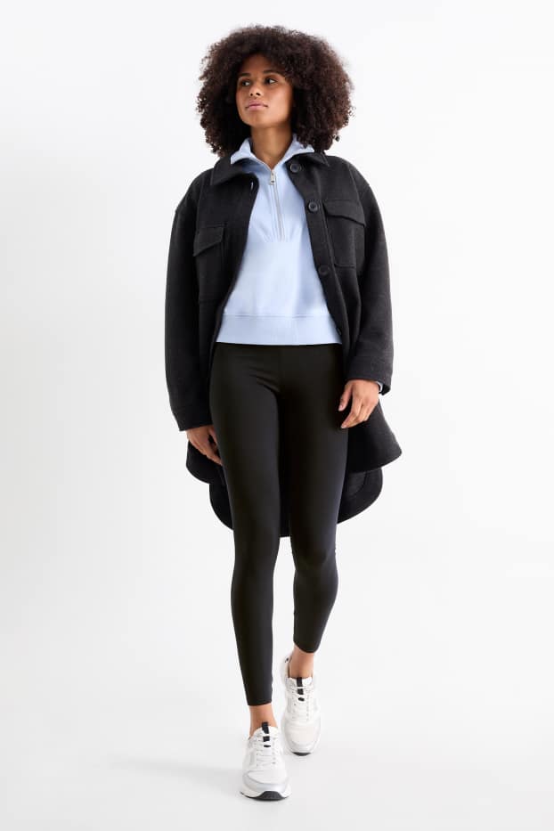 Damen - Multipack 2er - Leggings - blau  / schwarz