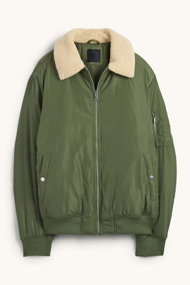 Home - Jaqueta bomber - verd