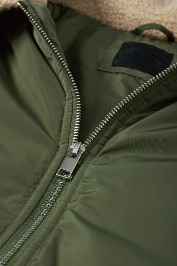 Home - Jaqueta bomber - verd