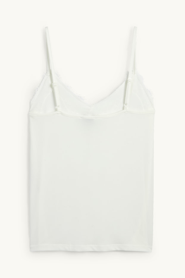 Dona - Samarreta sense mànigues - blanc trencat