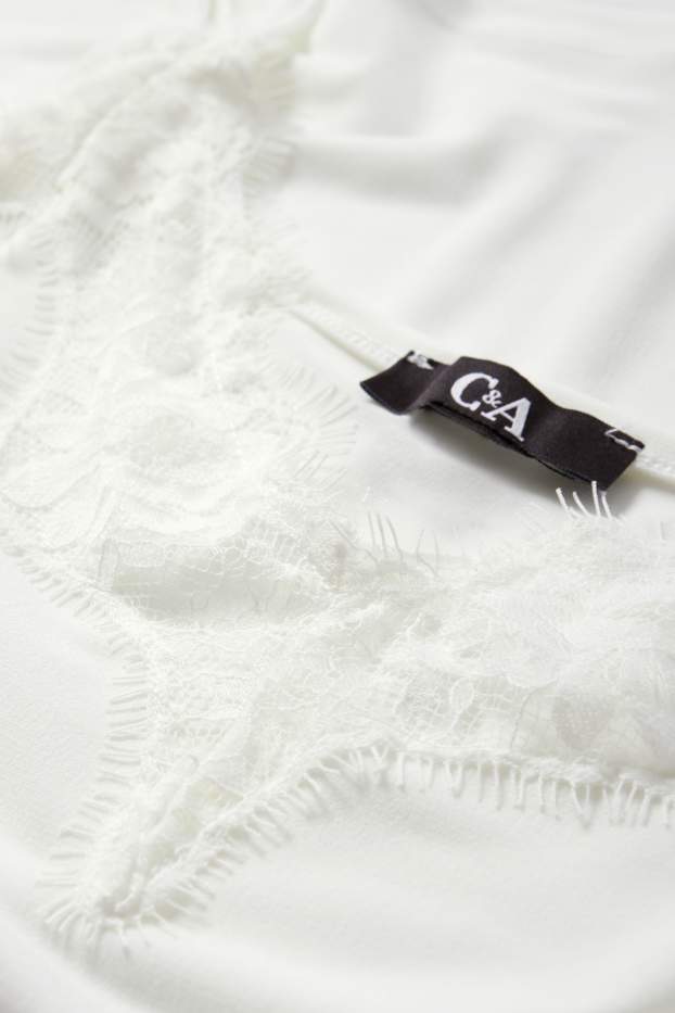 Dona - Samarreta sense mànigues - blanc trencat