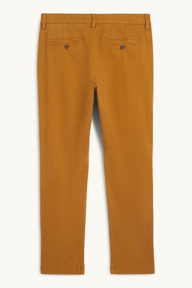 Herren - Chino - Slim Fit - Flex - havanna