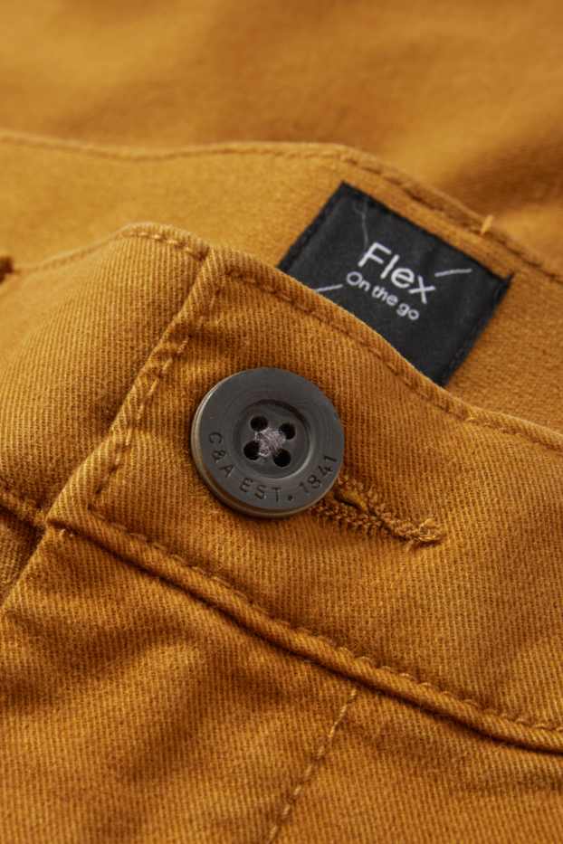 Herren - Chino - Slim Fit - Flex - havanna