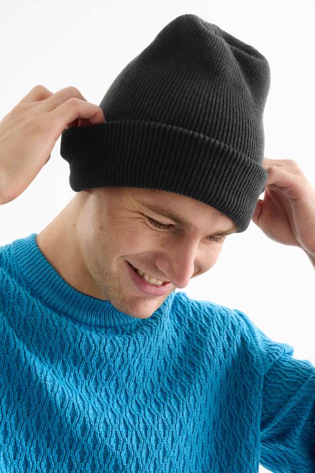 Men - Beanie - black
