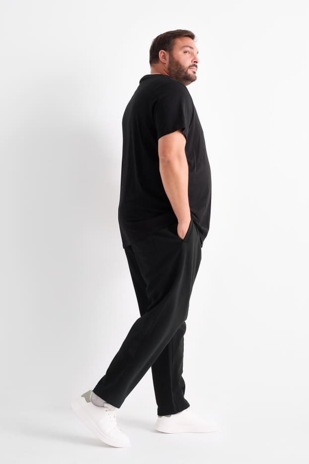 Bărbați - Pantaloni de trening - negru