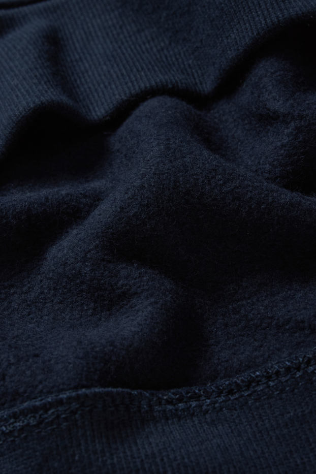 Hommes - Sweat à capuche - bleu foncé