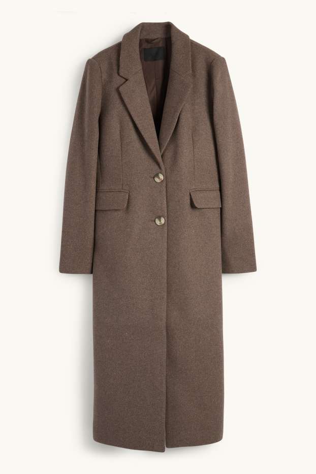 Femmes - Manteau - marron foncé