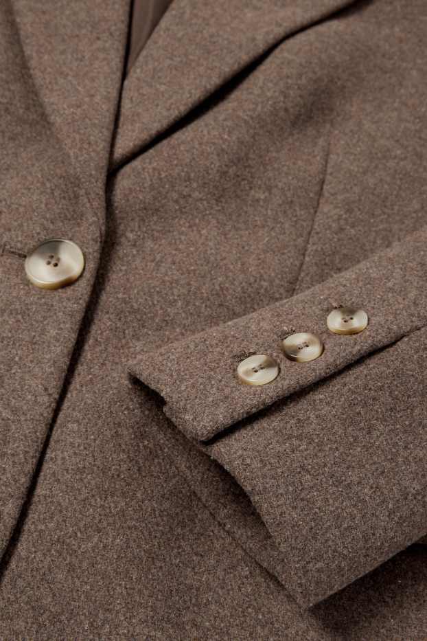 Femmes - Manteau - marron foncé