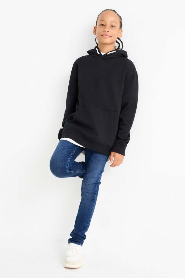 Nen - Paquet de 2 - skinny jeans - cinturilla extraestreta - texà blau fosc