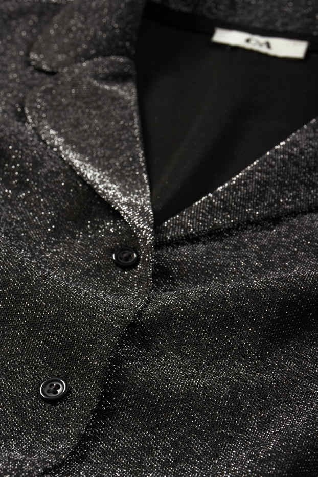 Dona - Pijama - brillant - negre