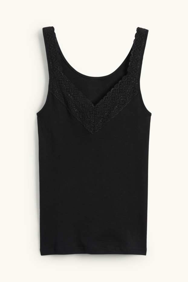 Dona - Samarreta interior - negre