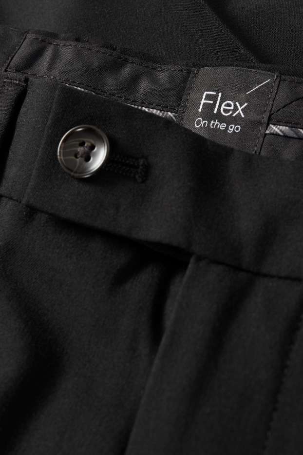 Herren - Baukasten-Hose - Regular Fit - Flex - LYCRA® - Mix & Match - schwarz