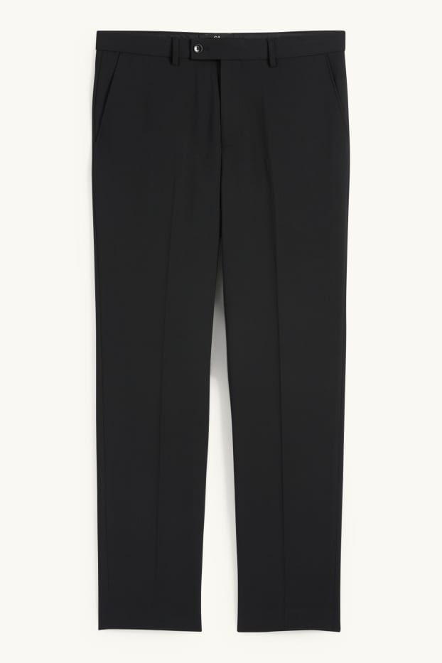 Herren - Baukasten-Hose - Regular Fit - Flex - LYCRA® - Mix & Match - schwarz