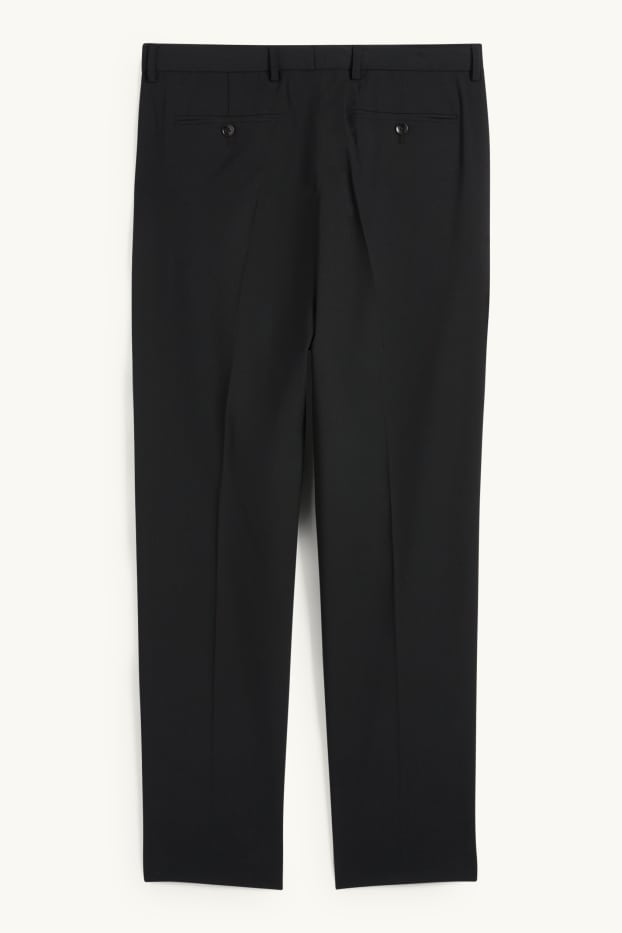 Herren - Baukasten-Hose - Regular Fit - Flex - LYCRA® - Mix & Match - schwarz