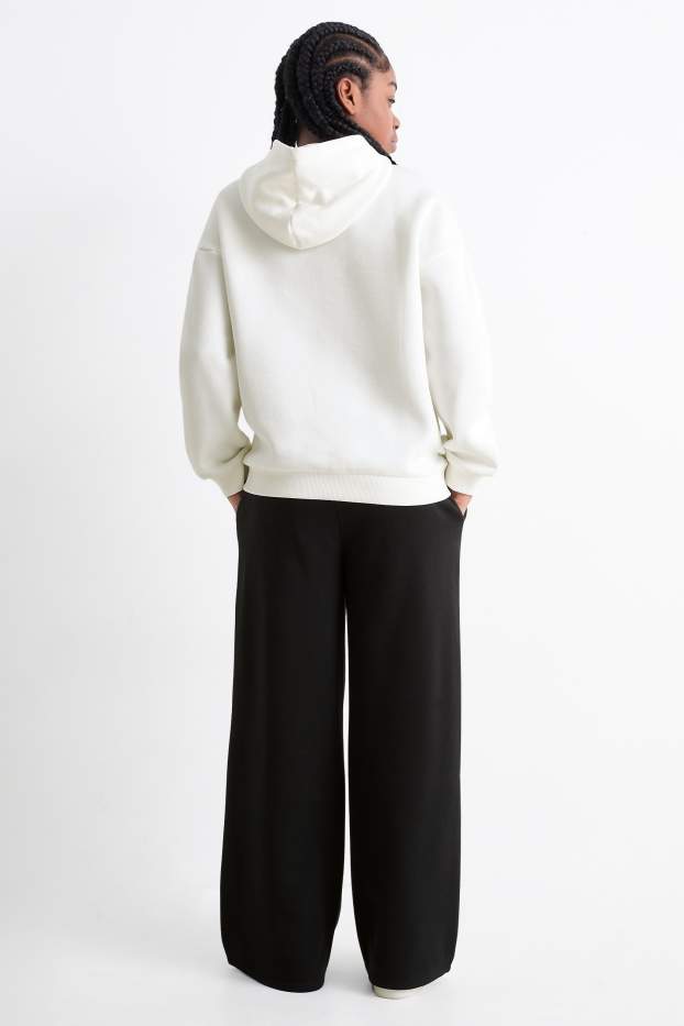 Enfants filles - Lilo & Stitch - ensemble - sweat à capuche et pantalon de jogging - 2 pièces - blanc