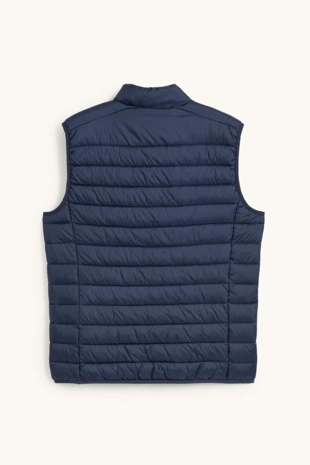 Uomo - Giubbino trapuntato - blu scuro