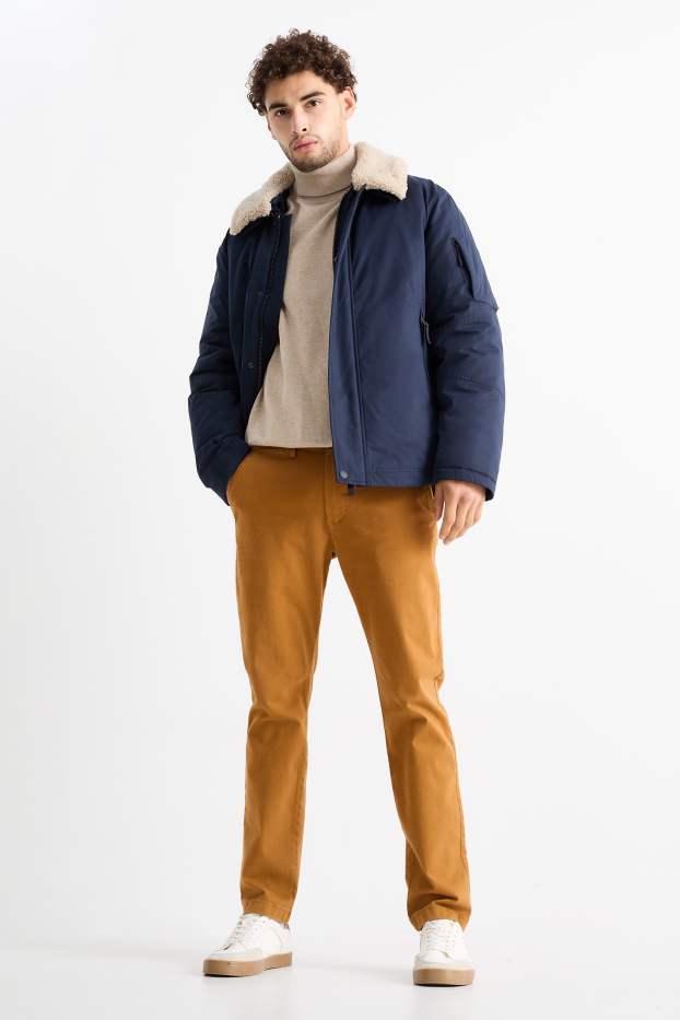 Herren - Chino - Slim Fit - Flex - havanna