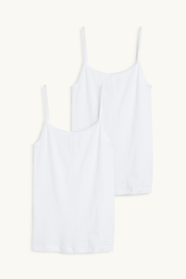 Dona - Paquet de 2 - samarreta interior - blanc