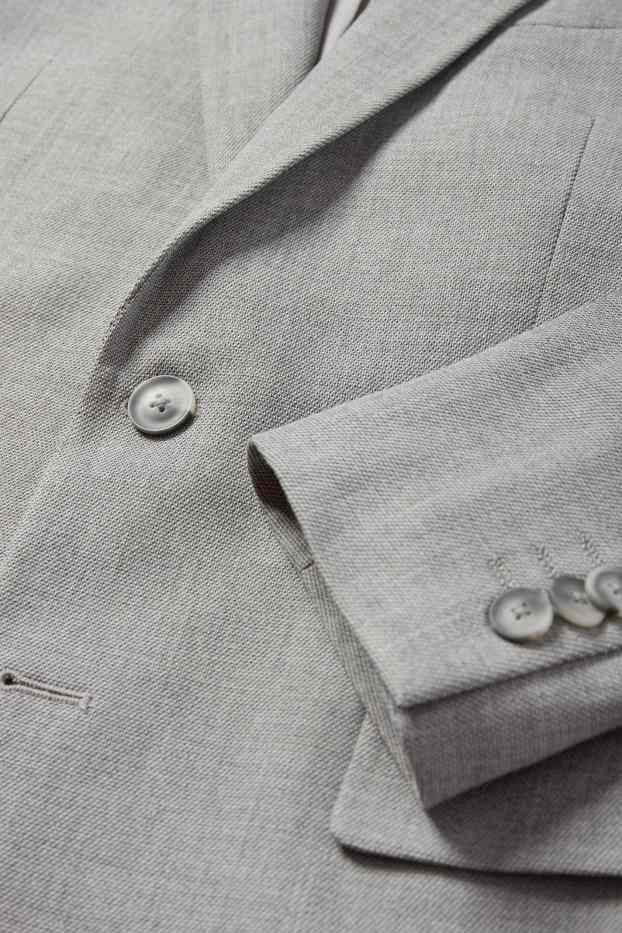Hommes - Veste de costume - slim fit - Flex - gris