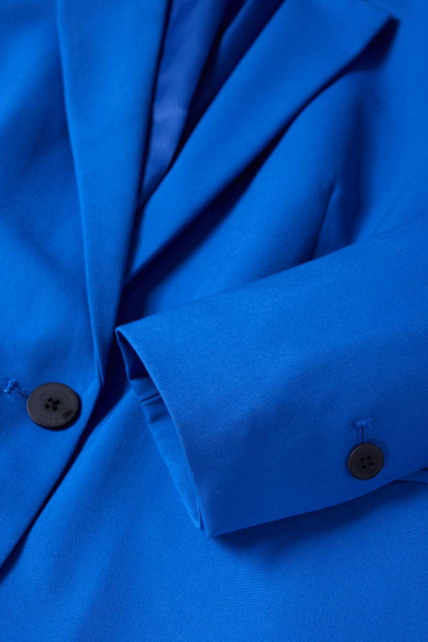 Femmes - Blazer de bureau - cintré - bleu