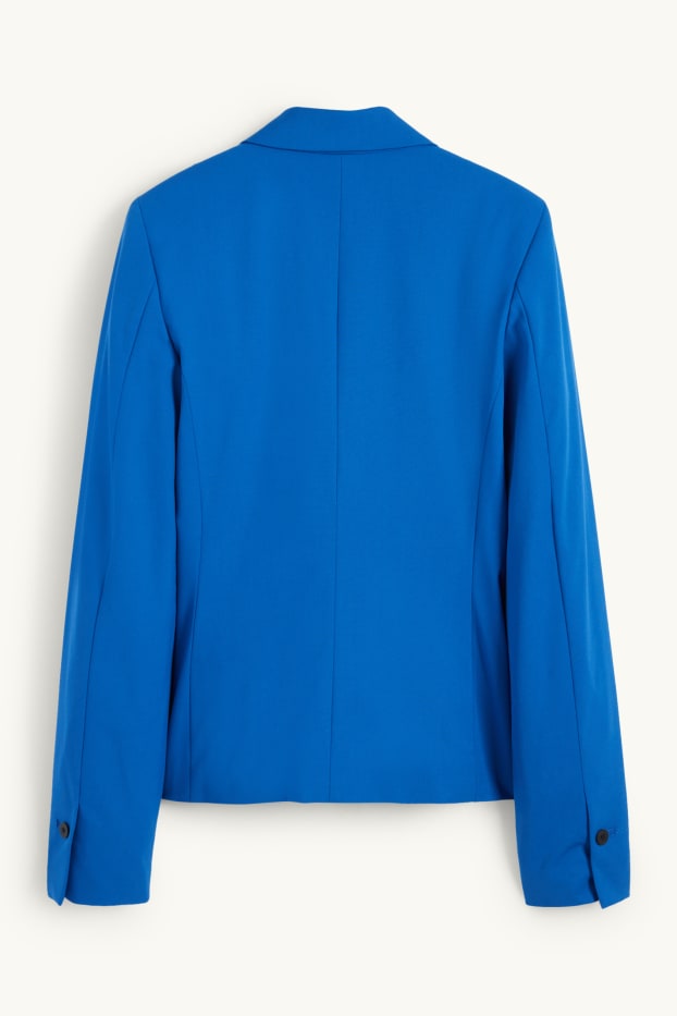 Femmes - Blazer de bureau - cintré - bleu